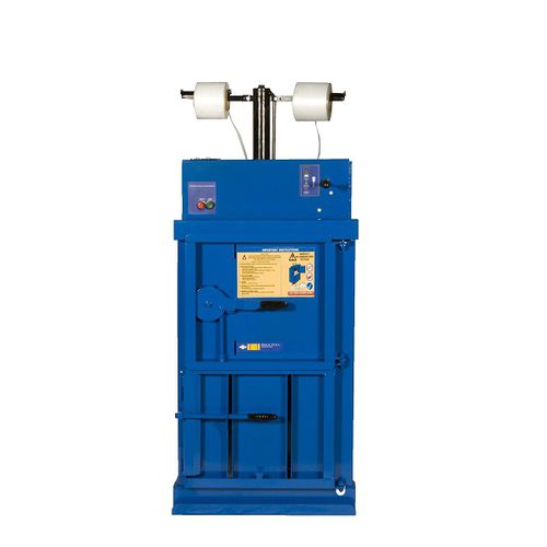 Cardboard baling press - BTS-MF40 - Beckmann Technik & Service KG - for paper / for plastics / for textiles