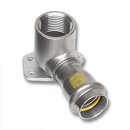 Wall-mounted fitting - 17472G  - SANHA GmbH & Co. KG - for gas / tapped / crimp