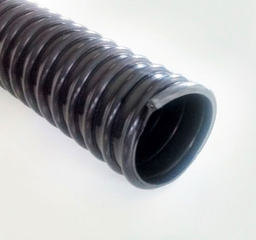 Bulk material hose - ABC PUR 14 CONDUCT - ABC FLEX - for abrasive products / polyurethane / suction