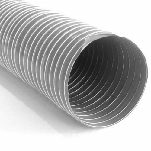 Flexible air duct - ABC NEO1 - ABC FLEX - steel / neoprene coated glass fabric / spiral
