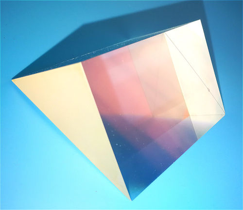 Right-angle optical prism - Changchun Yutai Optics Co., Ltd. - fused silica / BK7