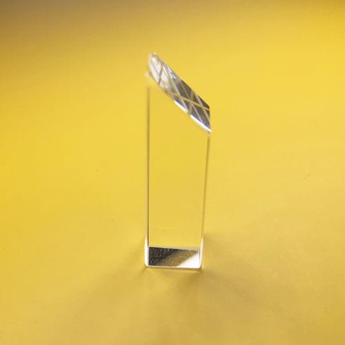 Fused silica pentaprism - Changchun Yutai Optics Co., Ltd. - BK7 / sapphire / custom-made