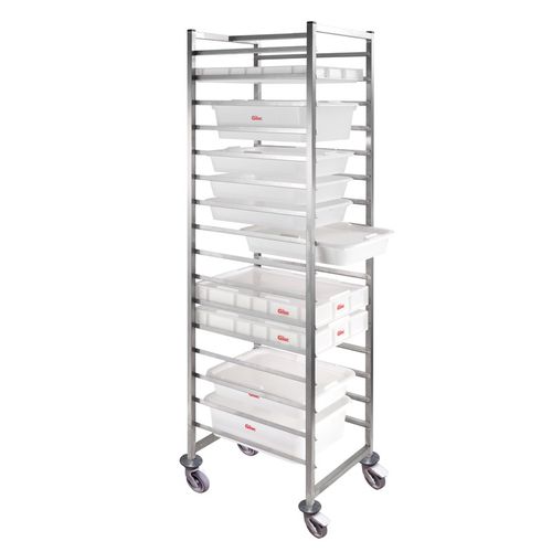 Stainless steel trolley - G194595 - GILAC PROFESIONNEL - shelf