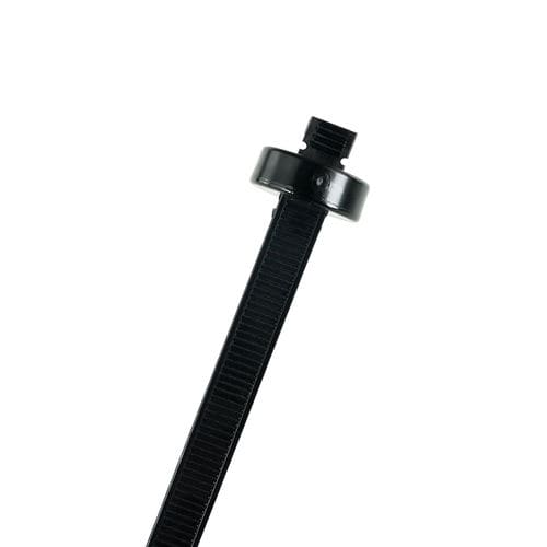 Metal cable tie - CTBH7.6-370B - Vital Parts ltd - polyamide / nylon / with tab