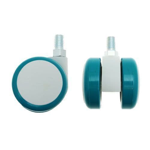 Fixed caster - CST4 series - Vital Parts ltd - base plate / threaded stud / for trolleys