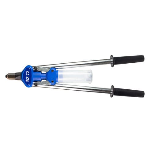 Manually-controlled riveting tool - BZ 72 - HONSEL-Group - for blind rivets / lever