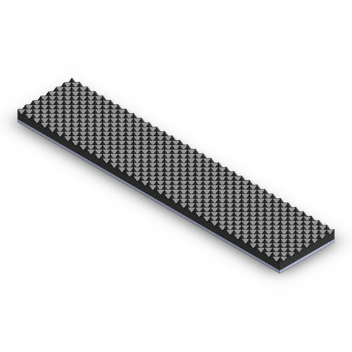 Flat strip - GP series - Fairlane Products - aluminum / rubber / industrial