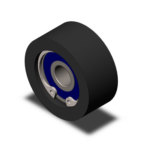 Bearing wheel type roller - TFP-200905-1603R - Fairlane Products - steel / polyacétal