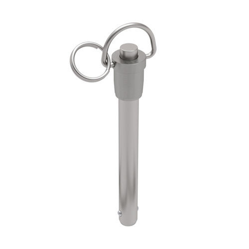 Quick-release pin with button - RCCS series - Fairlane Products - with lifting ring / stainless steel