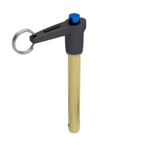Quick-release pin with button - MLAAS series - Fairlane Products - with L handle / with lifting ring