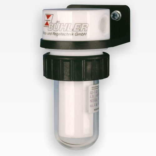 Cartridge filter housing - AGF-T-30 - Bühler Technologies - for gas / plastic