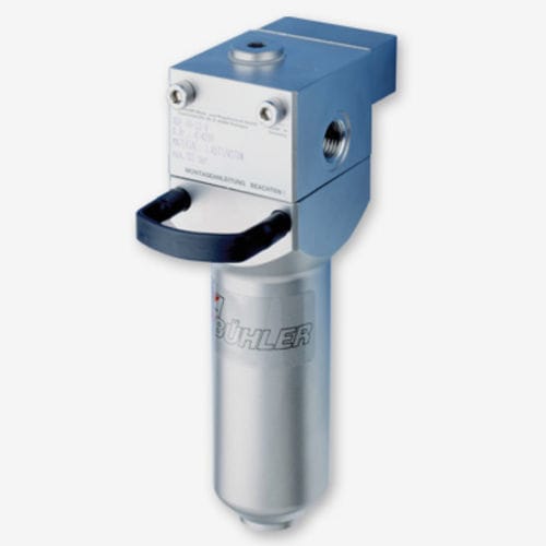 Gas filter - AGF-VA-23 - Bühler Technologies - particulate / fine / sampling