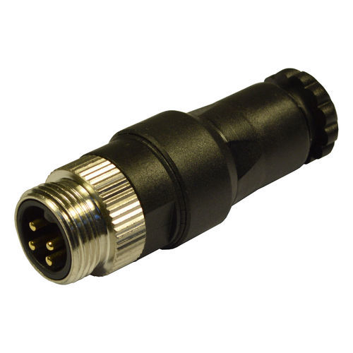 Field-attachable connector - 78MC4000 - H.T.P. - RF / straight / circular