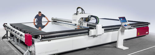 Rotary blade cutting machine - SPRINTCUT - LiSEC - for glass / sheet / CNC