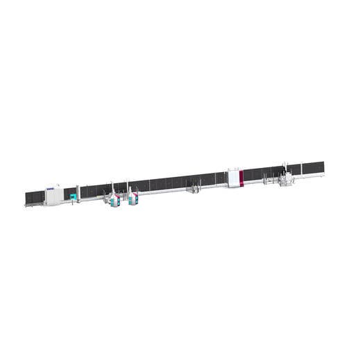 Insulating glass production line - Velocity Plus - LiSEC - automatic / high-speed / double