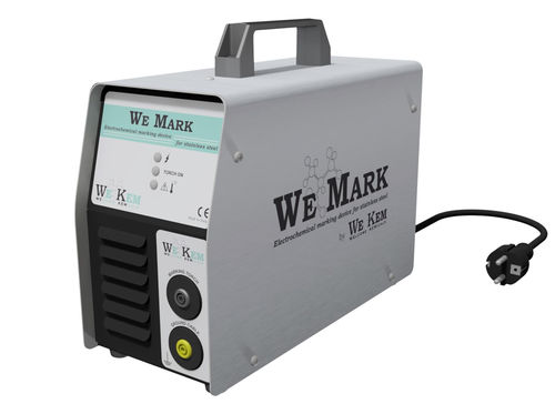Electrolytic marking machine - WE MARK - WE KEM snc - metal / for stainless steel / mobile