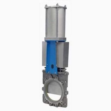 Knife gate valve - 1421 - INTERNATIONAL FLUIDES CONTROLES - pneumatic / ANSI