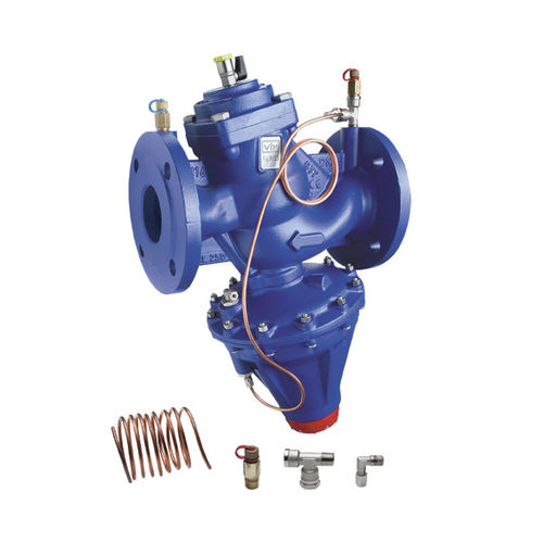 Globe valve - 9655 series - VIR - manual / for control / regulating