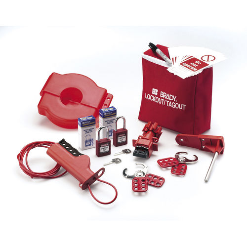 Lockout kit 80617 series BRADY Identification Solutions