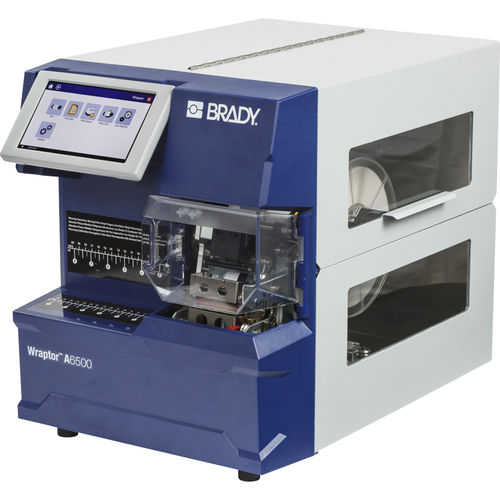 Thermal transfer label printer-applicator - Wraptor™ A6500 series  - Brady EMEA - monochrome