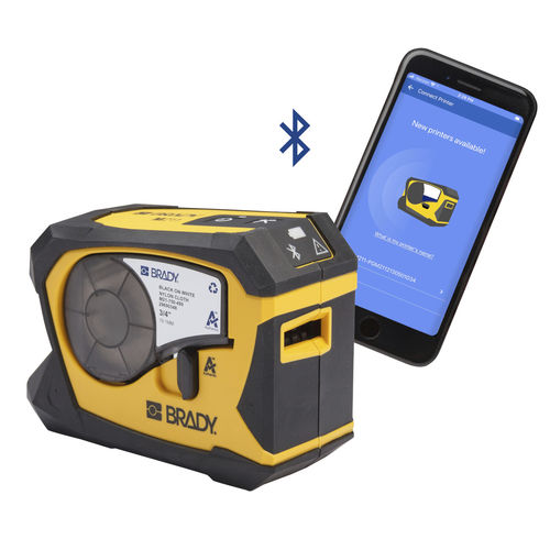 Portable label printer - M211  - Brady EMEA - thermal transfer / high-speed / barcode