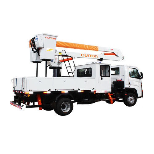 Truck-mounted articulated boom lift - GT 15 LV EVOLUTION - Guiton Equipamentos Hidráulicos - hydraulic