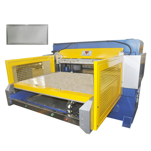 PLC-controlled cutting machine - HG-B30T - HONGGANG - sealing / double table / automatic