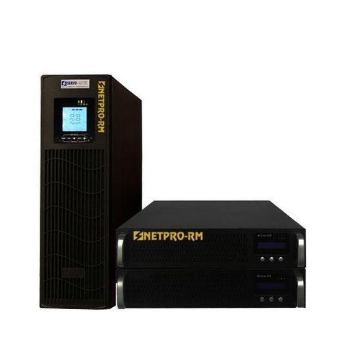 On-line uninterruptible power supply - NETPRO-RM - Servo-Matik - single-phase / AC / high-frequency