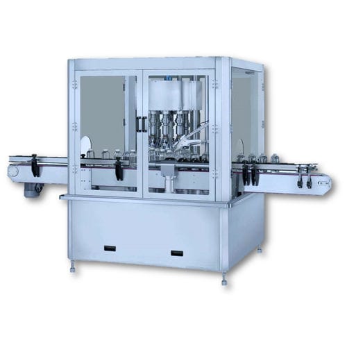Rotary screw-capping machine - Sapli - multi-head / automatic / for bottles