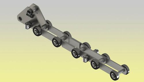 Steel conveyor chain - Z.M.C. SRL - for the automotive industry