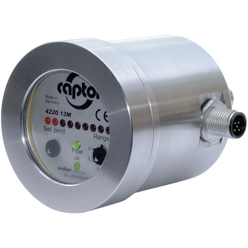 Water flow switch - 4220.1xM - weber Sensors GmbH - stainless steel / IP67 / rugged
