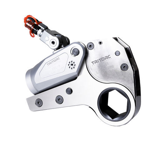 Hydraulic torque wrench - TH series - TRITORC INC - with hexagonal head / aluminium