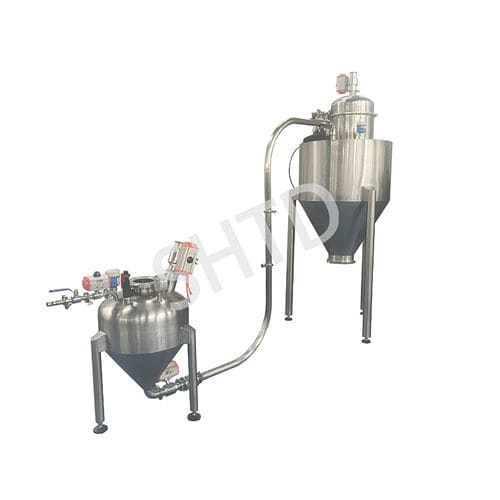 Dense phase pneumatic conveying system - Shanghai Tandy Machinery Manufacturing Co.,Ltd. - dilute phase / low-pressure / powder