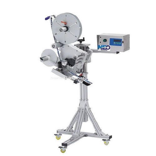 Automatic label applicator - LA2000 - NEOSTARPACK Co., Ltd. - for bottles / for boxes / top