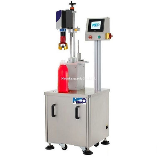 Screw-on screw capping machine - CG2170 - NEOSTARPACK Co., Ltd. - automatic / electronically controlled / for bottles