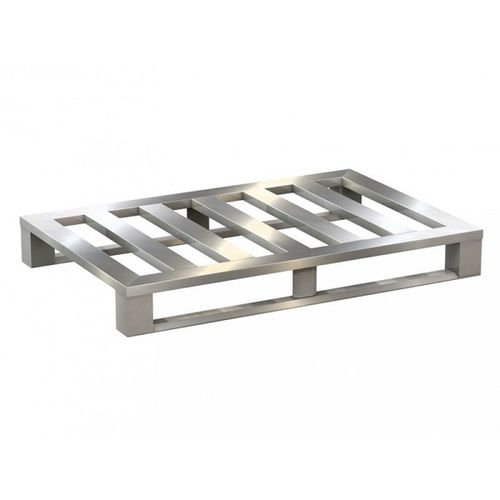 Aluminium pallet - BRO series - NOVETAL - for pharmaceutical applications / for the food industry / open deck