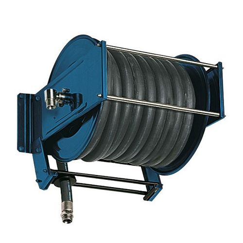 Cleaning hose reel NOVETAL selfretracting / fixed / steel