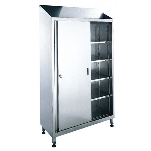 Storage cabinet - NOVETAL - with legs / shelf / sliding door