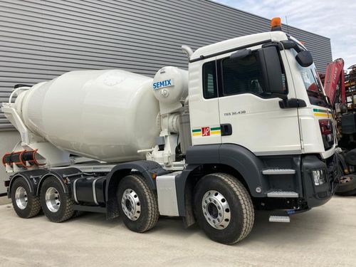 Concrete mixer truck - SM9 - Semix Concrete Batching Plants - hydraulic / lightweight