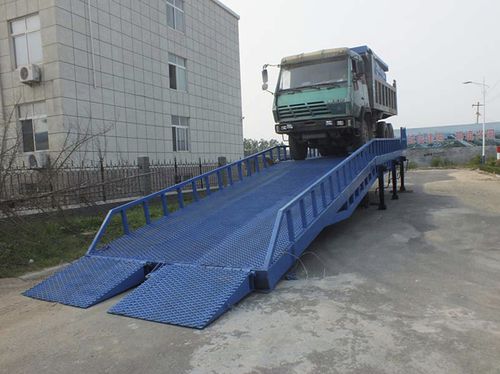 Handling loading ramp - a1000 series - Jinan Juxin Machinery Co., Ltd. - mobile / fixed / container