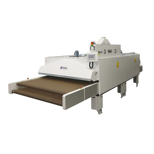 Hot air dryer - POKER 1900 - Chiossi e Cavazzuti srl - for the textile industry / curing / with belt conveyor