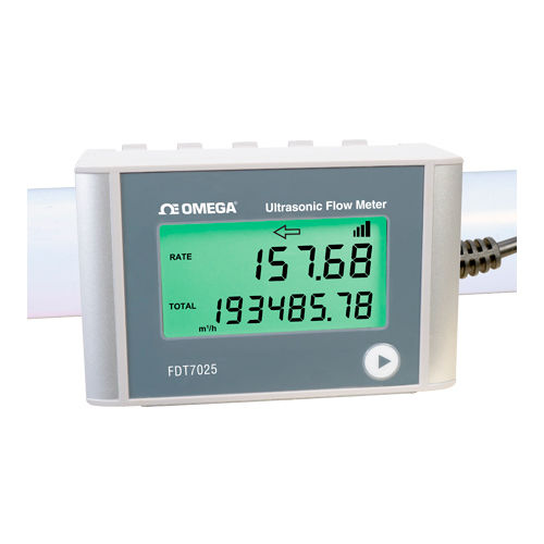 Ultrasonic transit-time flow meter - FDT7 series - OMEGA - volume / for liquids / DN40 - 1"1/2