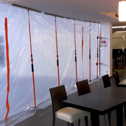 Dust control wall - HEYWALL - Dantherm Group A/S