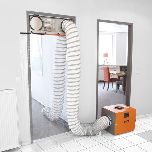 Dust control wall - DCS-PF 1400 - Dantherm Group A/S