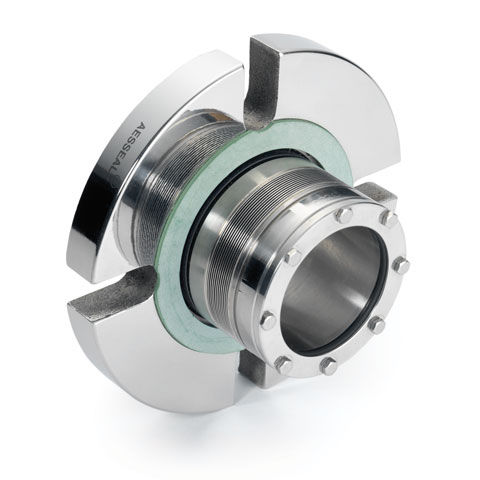 Cartridge mechanical seal - BSIV - AESSEAL - bellows / for pump / metal