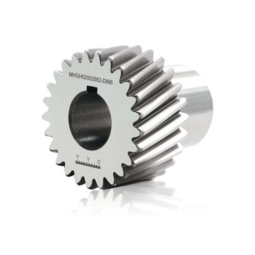 Cylindrical gear wheel - MHGH02001811-DIN6 - Yuan Yi Chang Machinery Co., Ltd. (YYC) - helical-toothed / shafted / steel