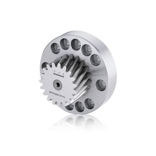 Cylindrical gear wheel - MHGC0600151-DIN6-FW125-2 - Yuan Yi Chang Machinery Co., Ltd. (YYC) - helical-toothed / flange / carbon steel