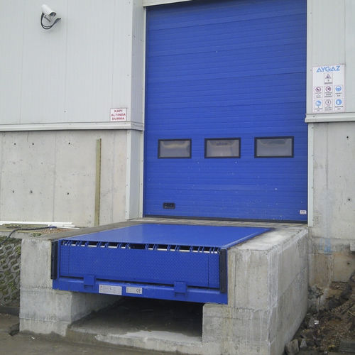 Hydraulic dock leveler - HR series - ONDER GRUP MAKİNE - with articulated lip / swing-lip