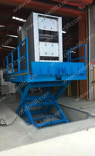 Scissor lift table - ESP-L series - ONDER GRUP MAKİNE - hydraulic / stationary / loading dock