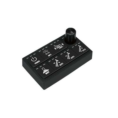 8-key keypad - SPM-KEYP-B08 - Hunan SonnePower International Co., Ltd. - panel-mount / silicone / PBT